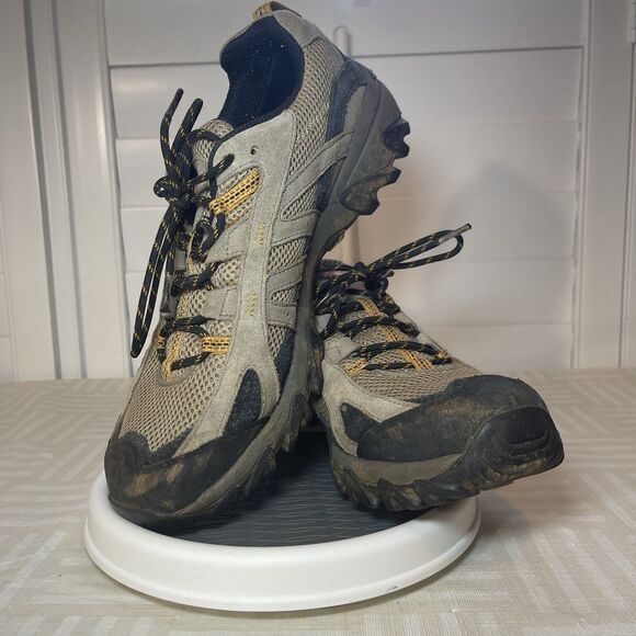 Merrell Moab 2 Hiking Shoes Men’s 10.5 Waterproof Low Top Mesh Walnut J073740 main image 12